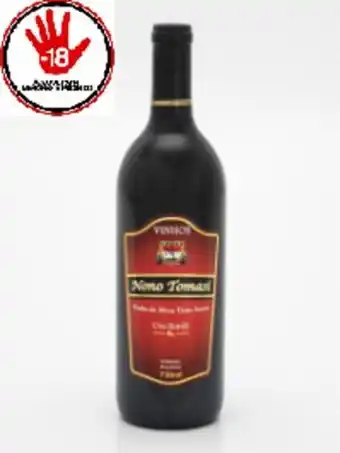 Atacado Máximo Vinho nono tomasi tinto suave 750ml oferta