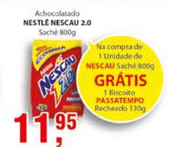 Supermercados Mundial Nestle Nescau 2.0 800g oferta