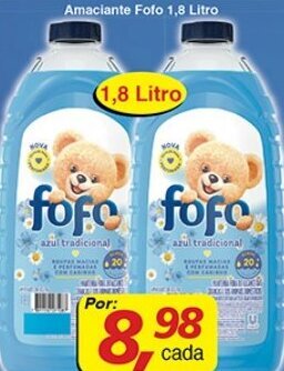 Supermercados Guanabara Amaciante Fofo 1.8L oferta