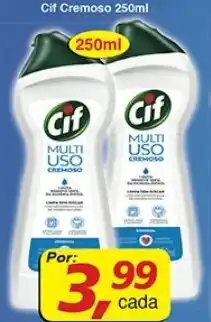 Supermercados Guanabara Cif Cremoso Multiuso Original 450ml oferta