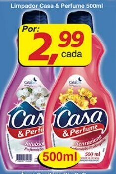Supermercados Guanabara Limpador Casa & Perfume 500ml oferta