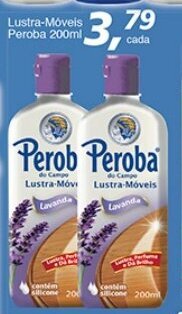 Supermercados Guanabara Lustra Moveis Peroba 200ml oferta