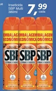 Supermercados Guanabara inseticida SBP Multi 380ml oferta