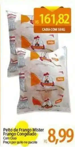 Atacadão Peito de Frango Mister Frango Congelado oferta