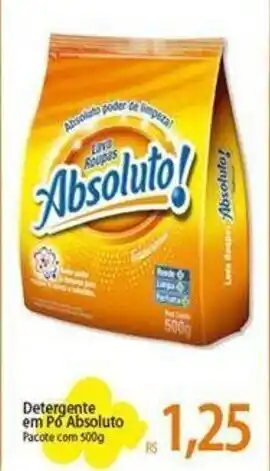 Atacadão Detergente em pó Absoluto 500g oferta