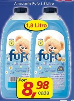 Supermercados Guanabara Amaciante Fofo 1.8L oferta