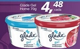 Supermercados Guanabara Glade Gel Home 70g oferta