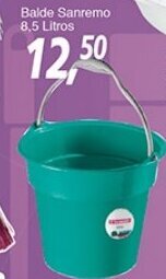 Supermercados Guanabara Balde Sanremo 8.5L oferta