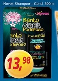 Supermercados Guanabara Novex Shampoo + Cond. 300ml oferta
