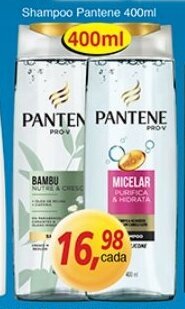 Supermercados Guanabara Shampoo Pantene 400ml oferta