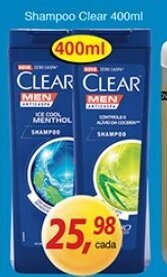 Supermercados Guanabara Shampoo Clear 400ml oferta