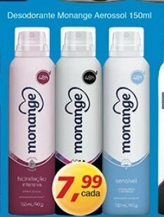 Supermercados Guanabara Desodorante Monange Aerossol 150ml oferta