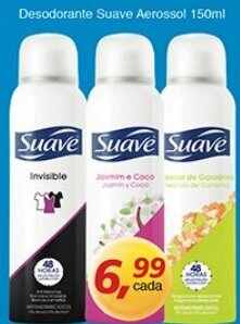 Supermercados Guanabara Desodorante Suave Aerossol 150ml oferta