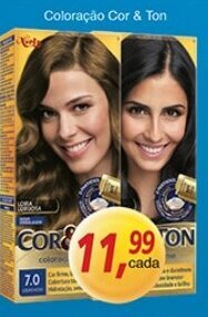 Supermercados Guanabara Coloracao Cor & Ton oferta