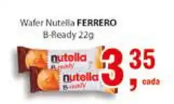 Supermercados Mundial Wafer Nutella Ferrero 22g oferta