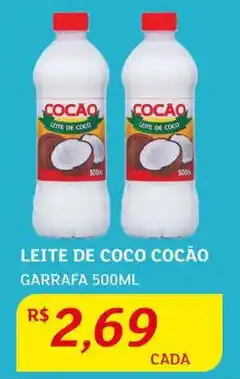 Leite de coco Cocão 500ml