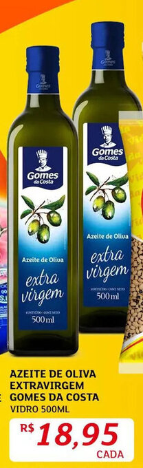 Assaí Atacadista Azeite de Oliva Extravirgem Gomes da Costa 500ml oferta