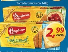 Supermercados Guanabara Torrada Bauducco 142g oferta