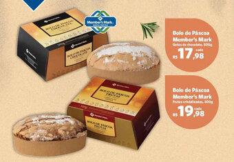Sam's Club Bolo de Páscoa Member's Mark 500g oferta