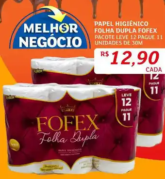 Assaí Atacadista Papel Higiênico Folha Dupla Fofex oferta