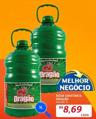 Assaí Atacadista Água Sanitária Dragão 5L oferta