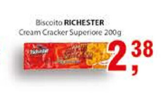 Supermercados Mundial Biscoito Richester 200g oferta
