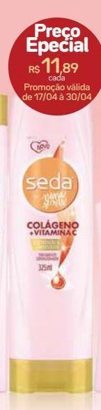 Drogal Condicionador seda 325ml oferta