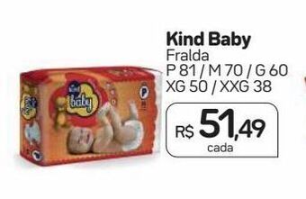 Drogal Fralda kind baby oferta
