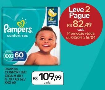Drogal Fraldas pampers oferta