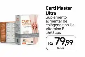 Drogal Suplemento alimentar carti master ultra 60 cps oferta