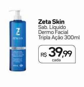 Drogal Sabonete líquido zeta skin 300ml oferta