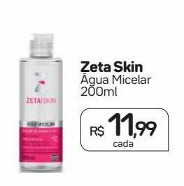 Drogal Água micelar zeta skin 200ml oferta