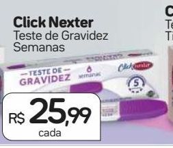 Drogal Teste de gravidez click nexter oferta