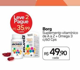 Drogal Borg suplemento vitamínico oferta