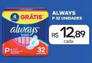 Drogal Absorvente always 32un oferta