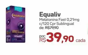 Drogal Melatonina equaliv oferta
