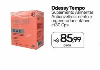 Odessy tempo suplemento alimentar antienvelhecimento e regenerador cutâneo
