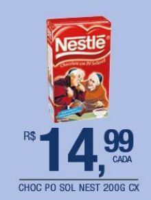 DB Supermercados Chocolate em pó nestlé 200g oferta