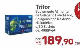Drogal Suplemento alimentar trifor oferta