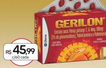 Drogal Gerilon c/60 oferta