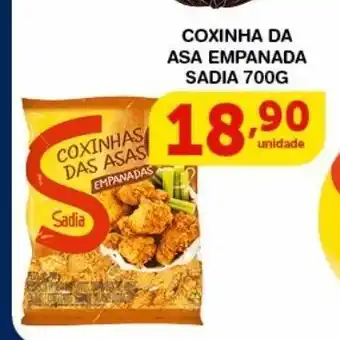 Roldão Coxinha da asa empanada sadia oferta