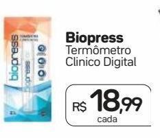 Drogal Termômetro clinico digital biopress oferta