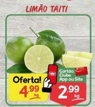 Limão taiti kg