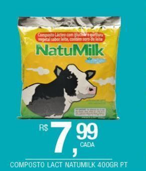 DB Supermercados Composto lacteo natumilk 400g oferta