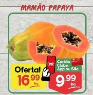Mamão papaya kg