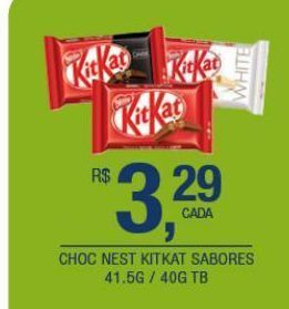 DB Supermercados Chocolate nestlé kit kat 41,5g oferta