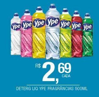 DB Supermercados Detergente líquido ypê 500ml oferta