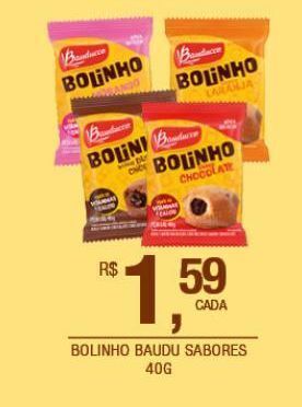 Bolinho bauducco 40g