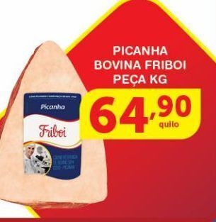 Roldão Picanha bovina friboi peça kg oferta