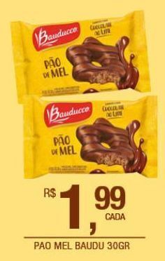DB Supermercados Pão mel bauducco 30g oferta